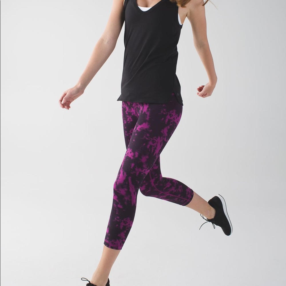 Lululemon Wunder Under Crop (Roll Down)